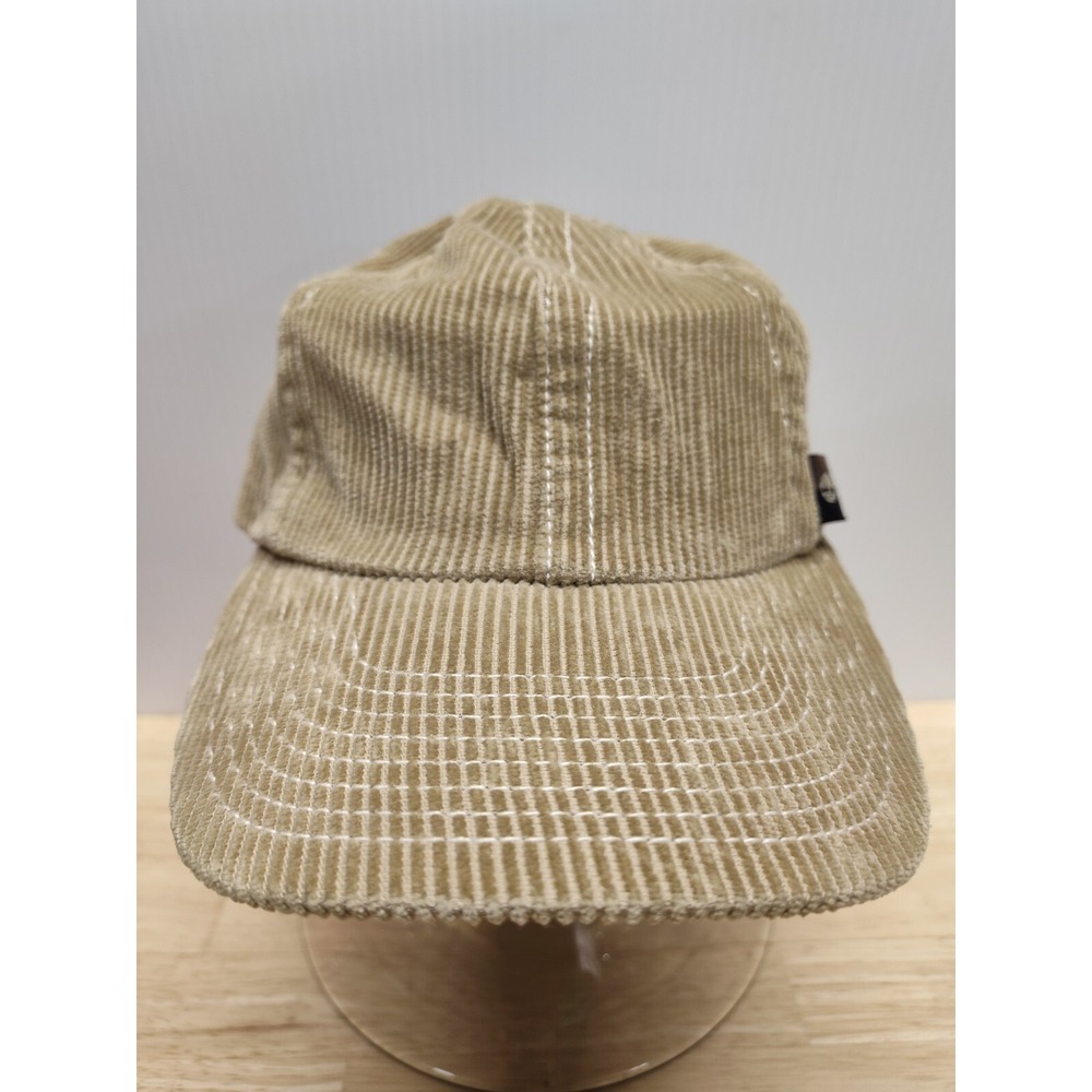 Timberland Corduroy cap adjustable hat tan buckle cotton one size outdoor work
